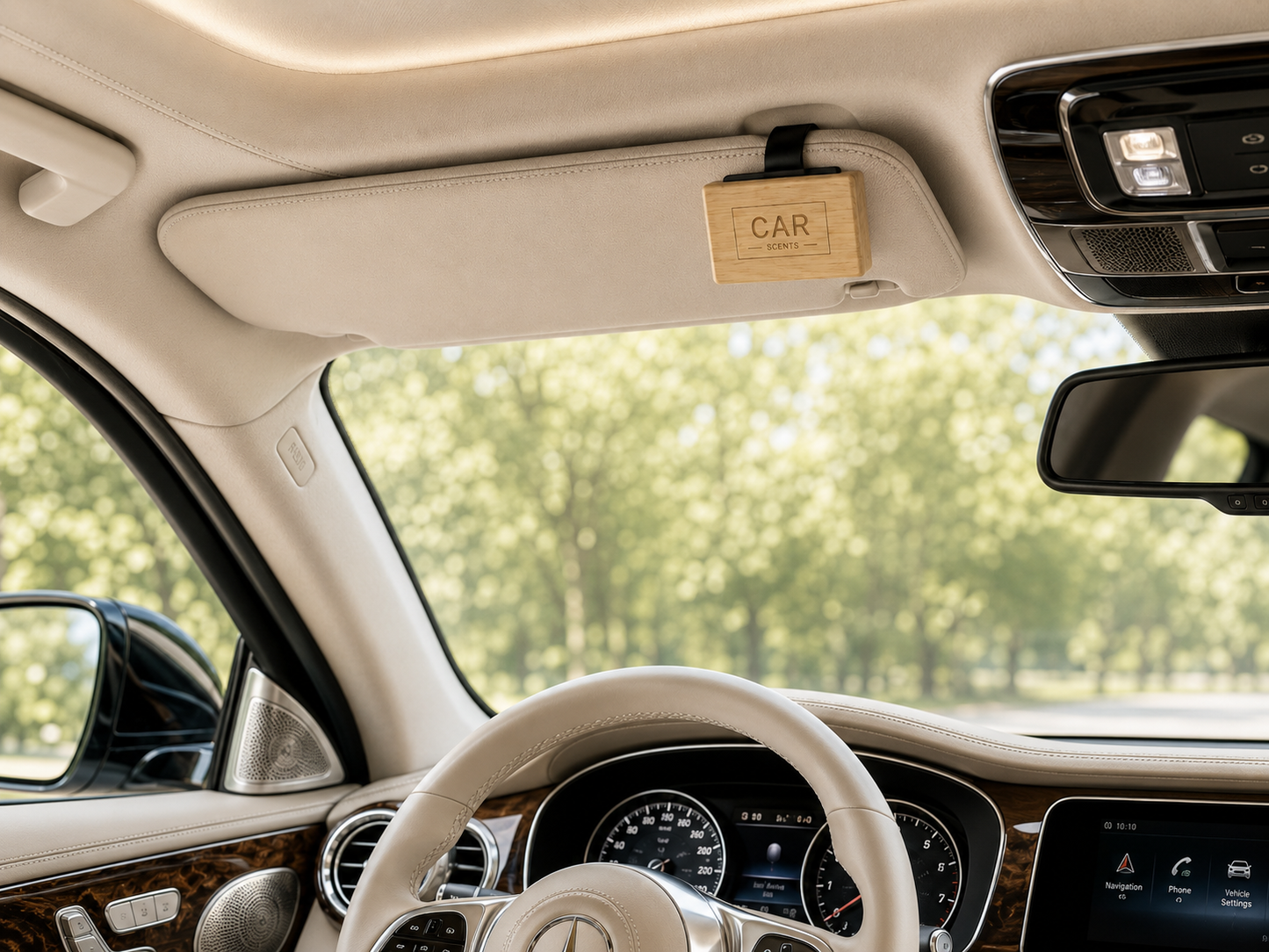 Car Scents Wooden Diffuser